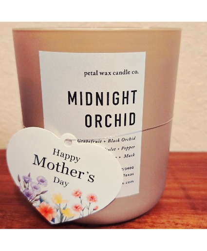 Midnight Orchid  12oz Candle $24.00