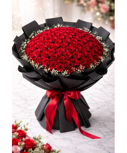 Midnight Passion Bouquet 