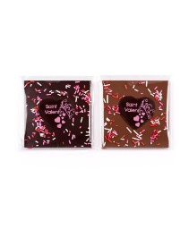Milk and Dark Chocolate  Squares 