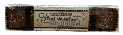 Milk Chocolate Sea Salt Caramels Candy Basket