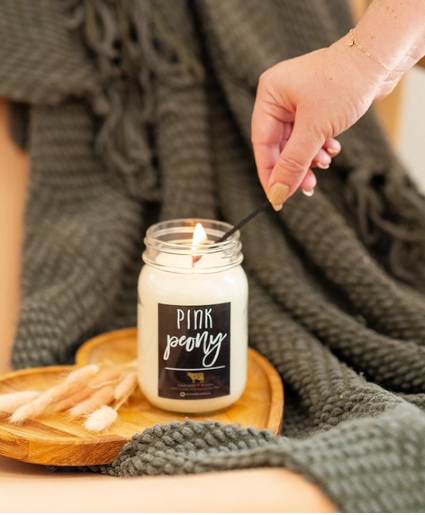 Milkhouse Candle Pink Peony