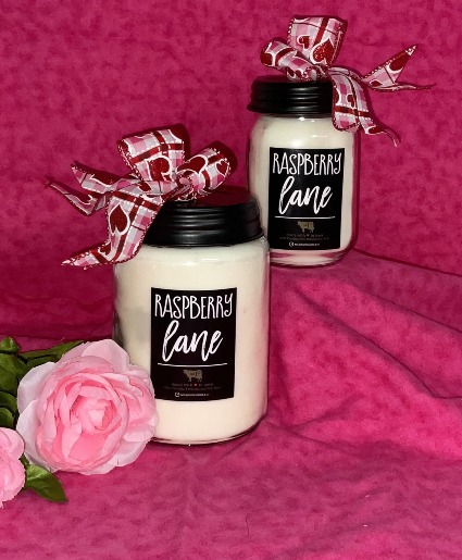 Milkhouse Candle Raspberry Lane