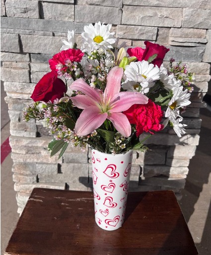 Million Hearts (vase design may vary) 