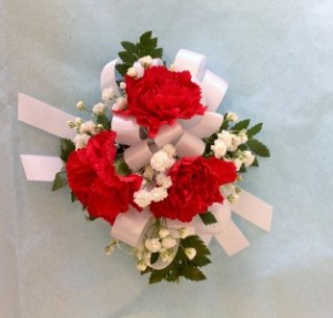 Mini Carnation Wrist Corsage 