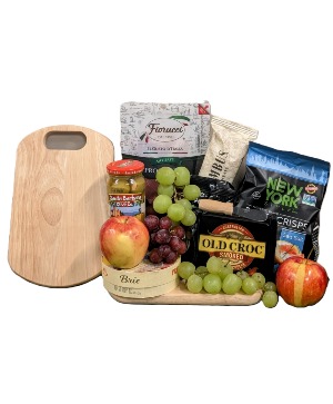 Mini Charcuterie Board Wrapped Gift