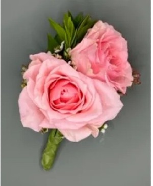 Mini Rose Boutonniere  