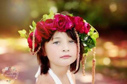 Mini Rose Floral Crowns  Flower Crown 