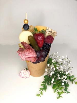 Mini Snack Cups Charcuterie Cup