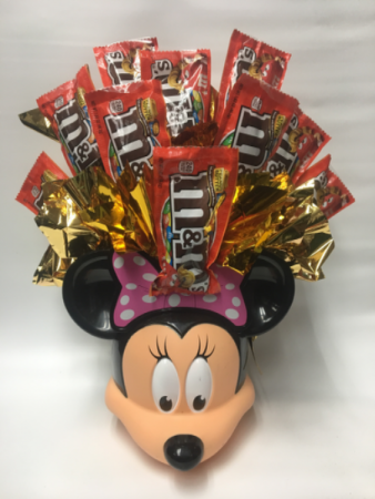 Minnie Mouse candy bouquet 