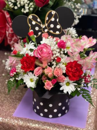 Minnie Mouse Kids arrangement  Valentines 