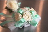 Minty Fresh  Wristlet & Boutonniere Set 