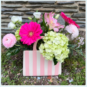 Miranda Purse Floral Arrangement