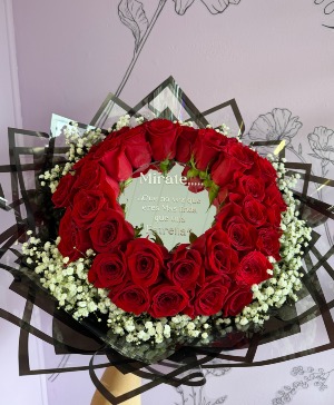 Mirror Bouquet Wrapped Bouquet 