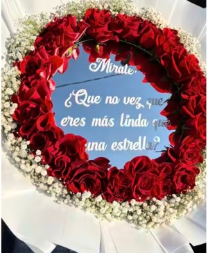 MIRROR LOVE BOUQUET  LOVE BOUQUET