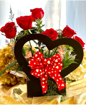 Heart & Soul Mixed Flower Valentine's Day Arrangement