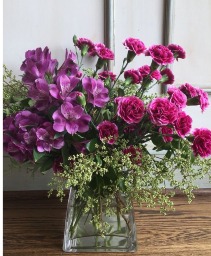 Miss You, Love You Vase Arrangement 