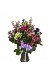 MIXED BOUQUET VASE ARRANGEMENT