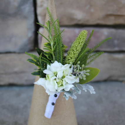 Fresh Medley Boutonniere