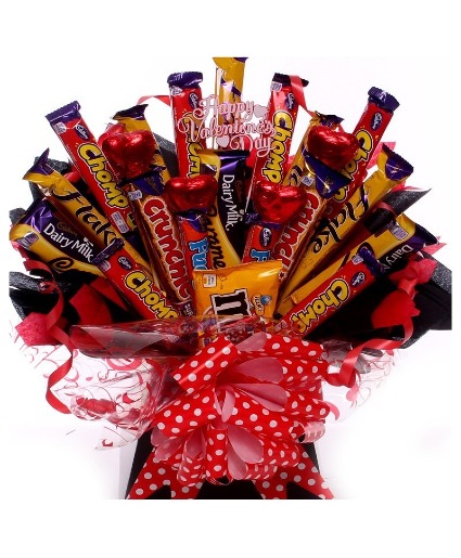 Mixed Candy Bar Arrangement 