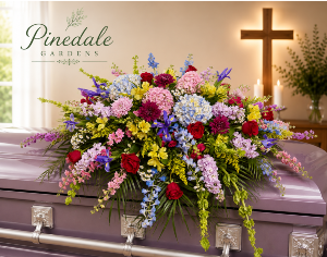 Mixed Casket Spray 