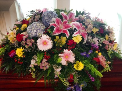 Mixed  Casket Spray