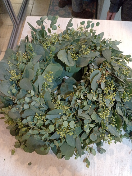 Mixed Eucaliptus Wreath