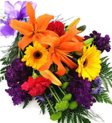 Mixed Flowers Arm Bouqeut in Seguin, TX | DIETZ FLOWER SHOP & TUXEDO RENTAL