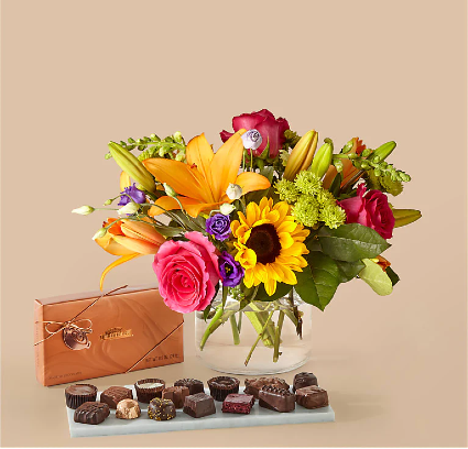Shop Special Mixed Fresh with Box of chocolates 