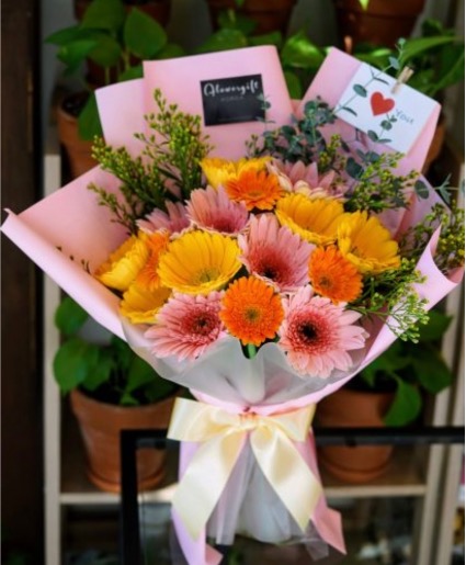 Mixed Gerbera Bouquet  