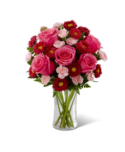 mixed lovely vase 
