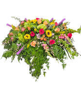 Mixed Spring Casket Spray Casket Spray