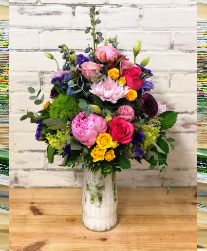 mixed vase 
