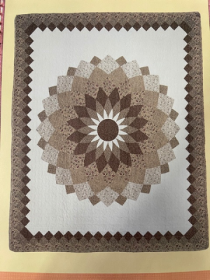 Mocha Dalia Throw 