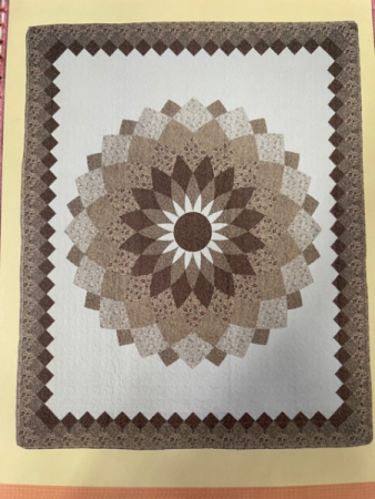 Mocha Dalia Throw 