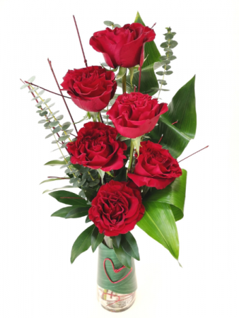 Modern Love Vase Arrangement