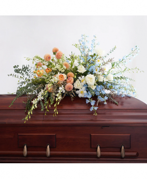 Modern Casket Spray 