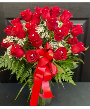 Modern Embrace 24 Vase arrangement