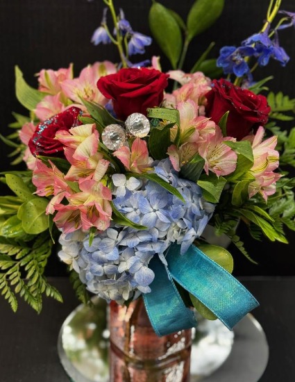 Mom You're A Gem Vase Arrangment
