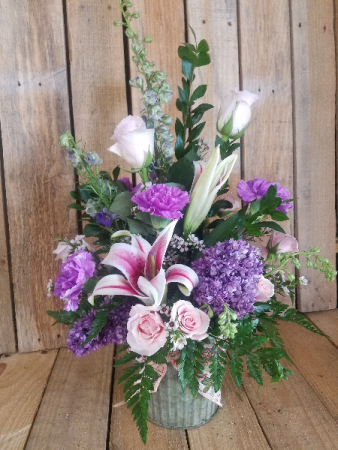 Momma's purple passion  Fresh arrangement