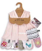 Mommy & Me Activity Scarf - Pink Gift