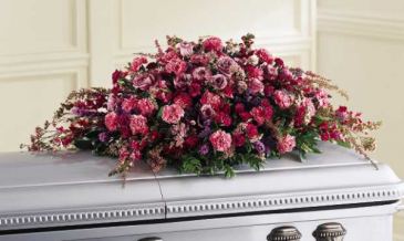 Mom's Affection Casket Spray Exclusively at Mom & Pops in Ventura, CA | Mom And Pop Flower Shop