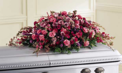 Mom's Affection Casket Spray Exclusively at Mom & Pops