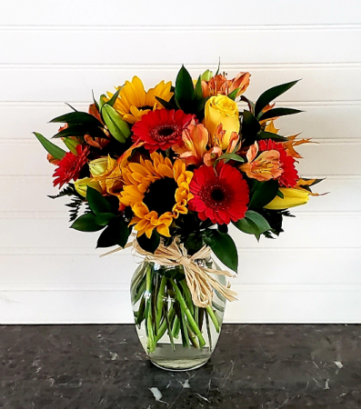 Mom's Fall Arrangement #2 EXCLUSIVELY AT MOM & POPS