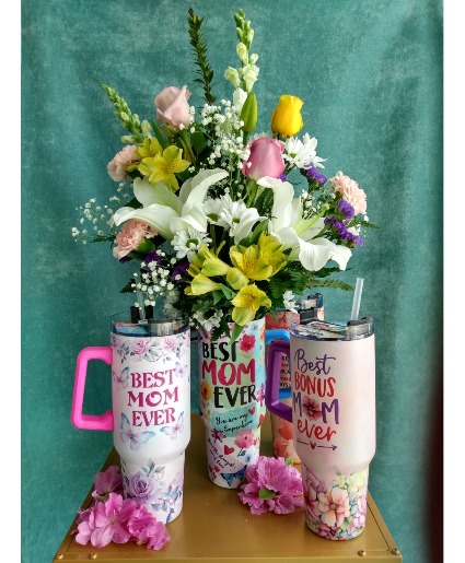 MOM’S FAVORITE MUG MOTHERS DAY ARRANGEMENT