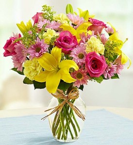 Flowers From The Field Vase Arrangement