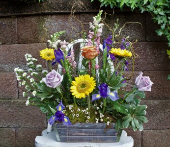 Mom's  Garden  In Summer