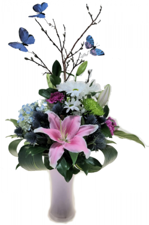 Moms Garden Vase Arrangement
