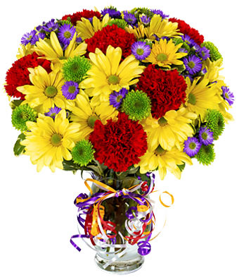 Mom's Happy Birthday Only at Mom & Pop Flower Shop