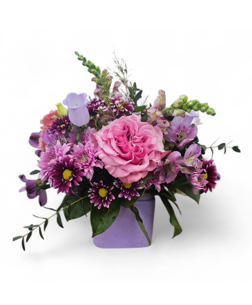Mom's Lavender Garden  Arrangement in Allendale, NJ | Rohsler's Allendale Nursery & Florist