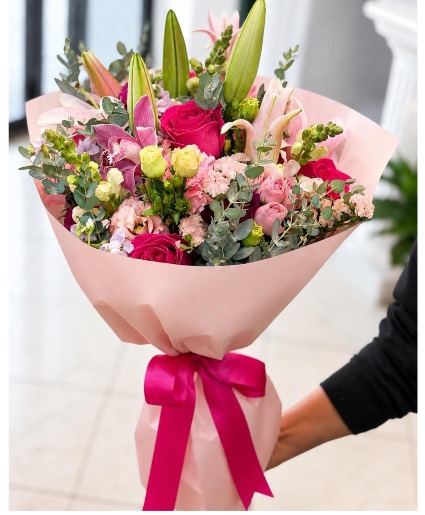 Pink Passion Hand-tied Bouquet